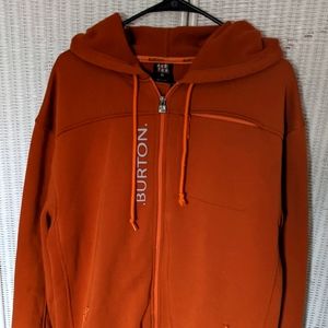 Burton zip hoodie sweatshirt